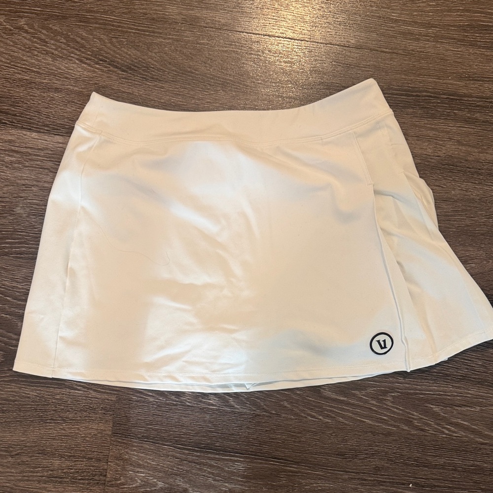 Vuori White Tennis Skirt
